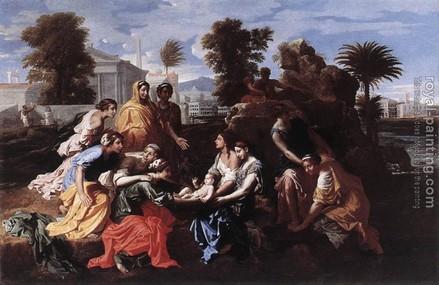 Nicolas Poussin : The Finding of Moses
